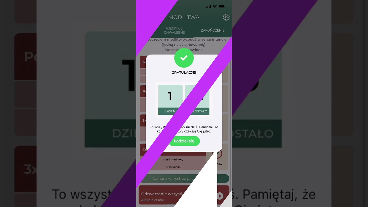 Apka do Noweny Pompejańskiej i Różańca #różaniec #nowennapompejańska