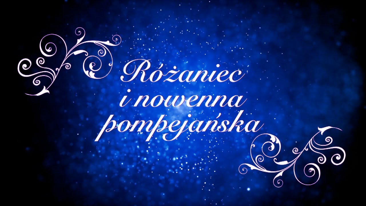 Różaniec pompejański z rozważaniami z Pisma Świętego (15 tajemnic)